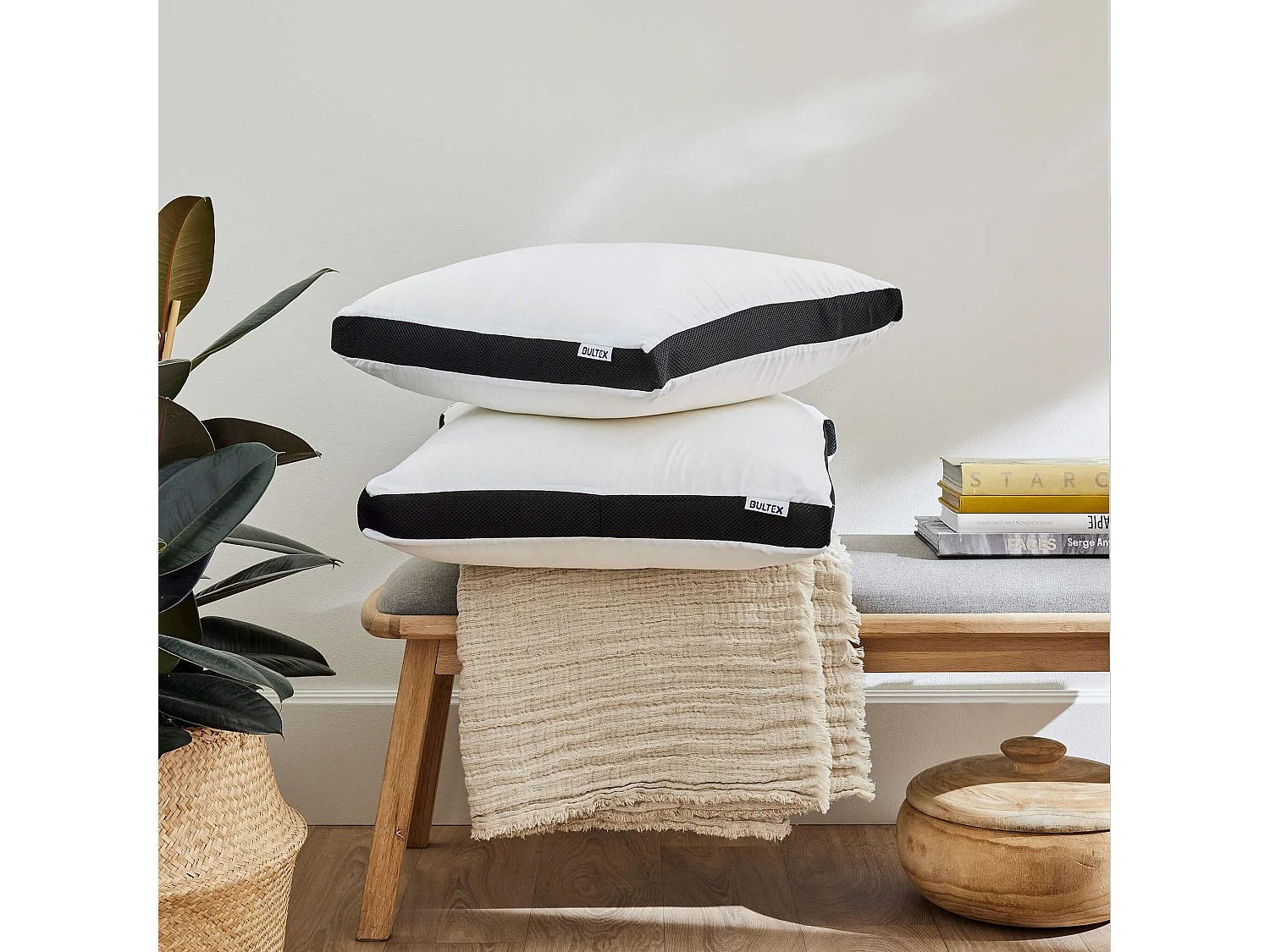 Lot de 2 oreillers Bultex Aeropower 40x60