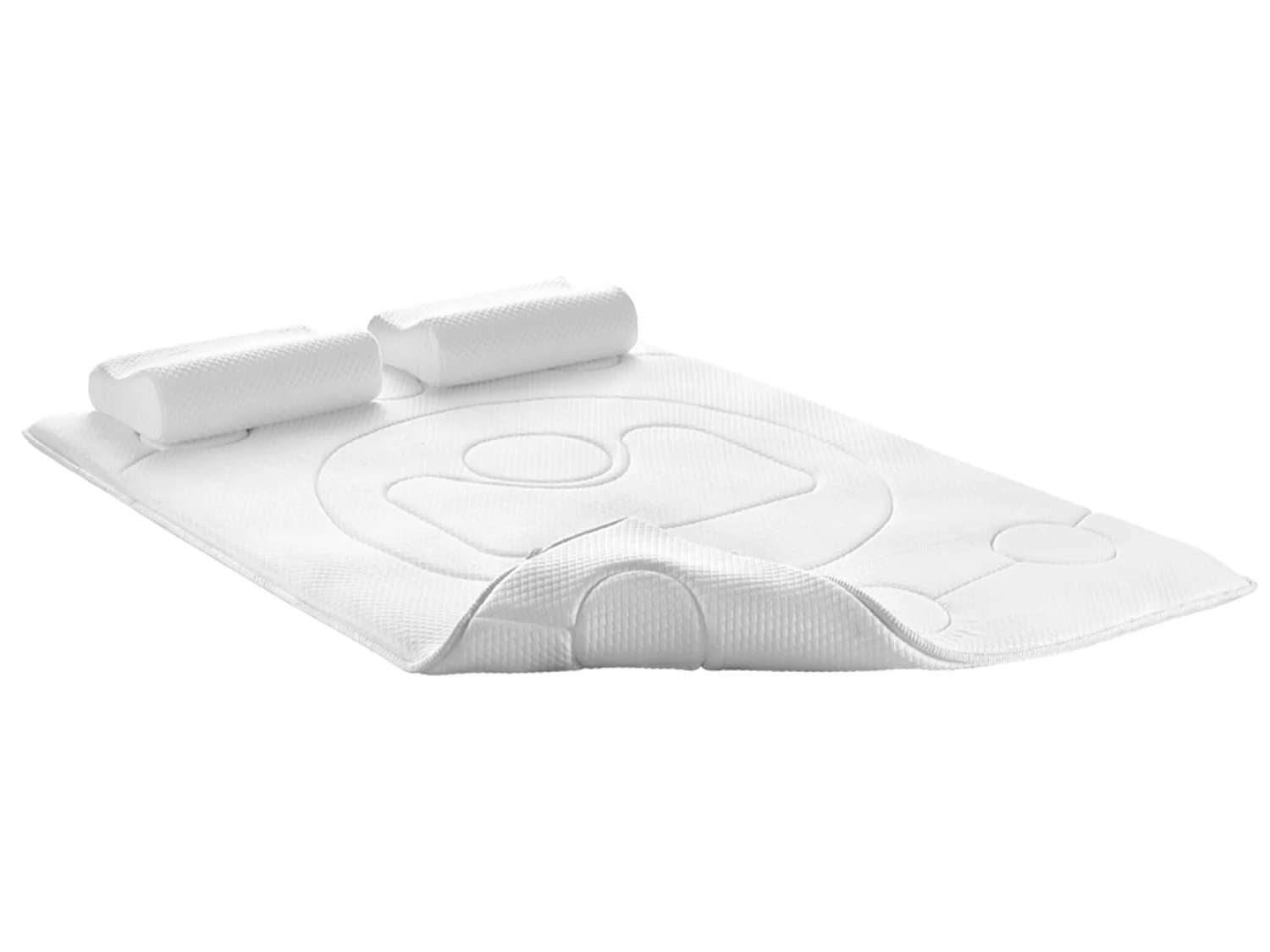 Pack surmatelas mémoire de forme 140x190 et oreillers ergonomiques Bultex