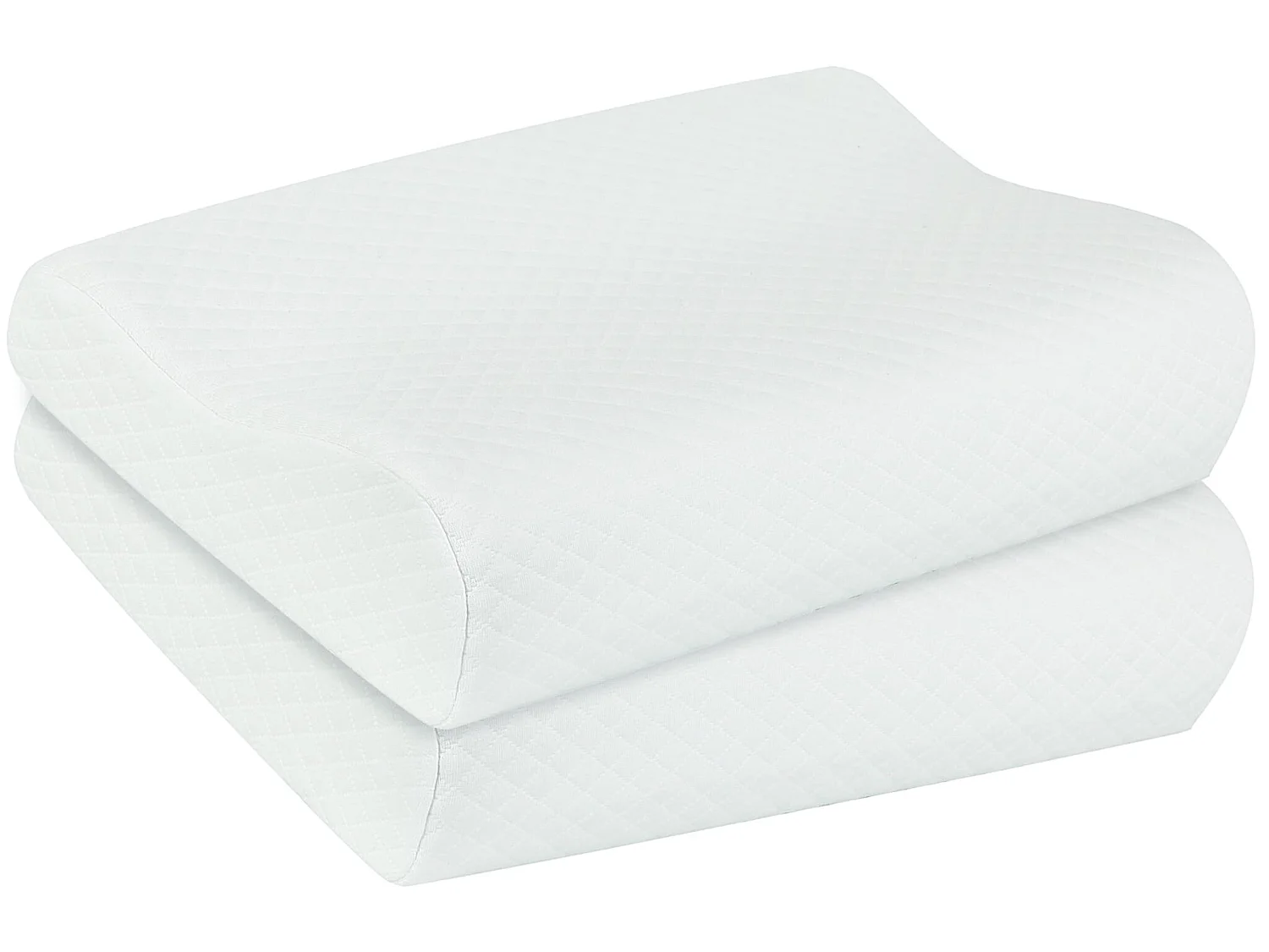 Pack surmatelas mémoire de forme 140x190 et oreillers ergonomiques Bultex