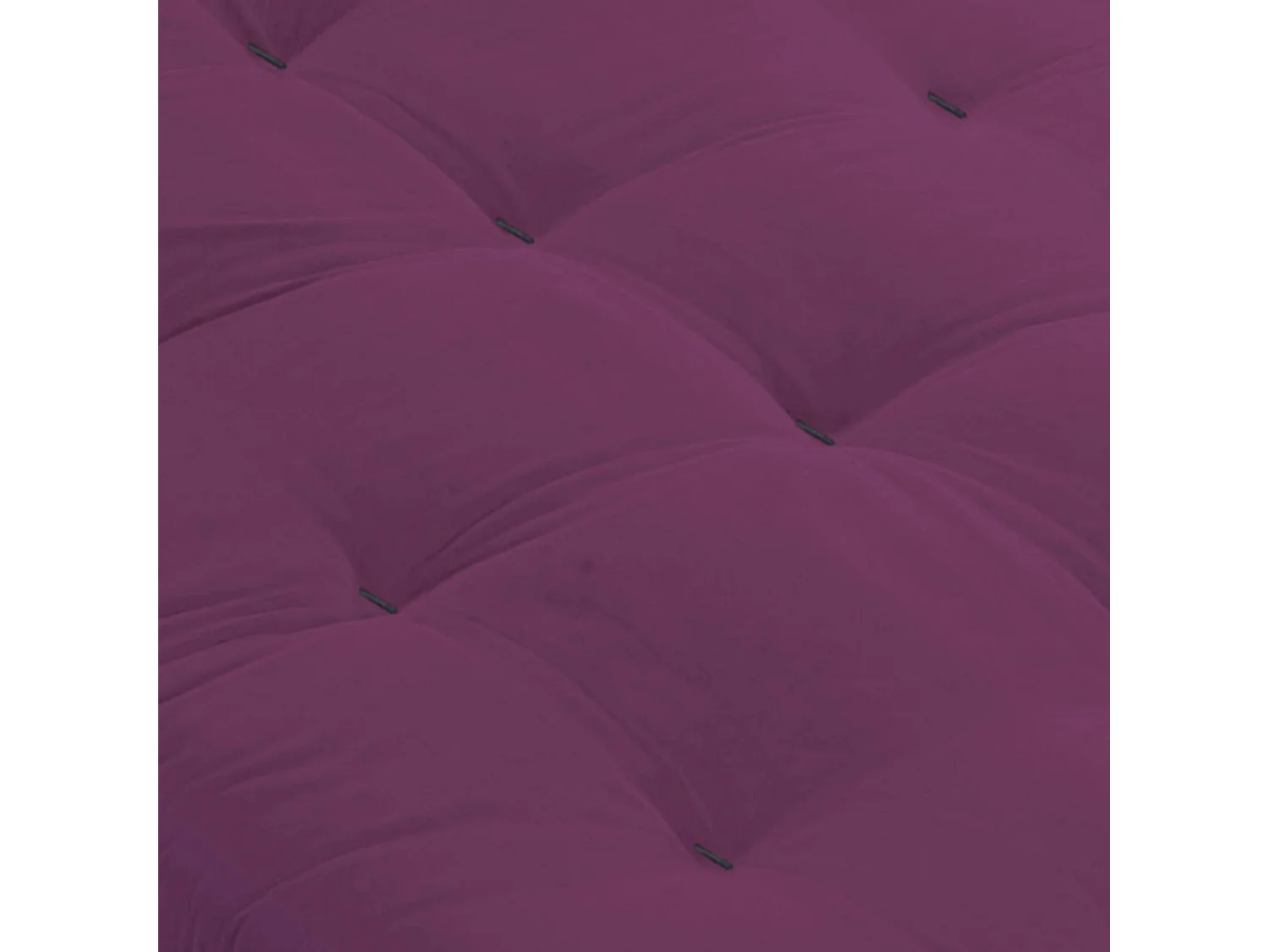 Matelas futon aubergine coeur en latex 160x200