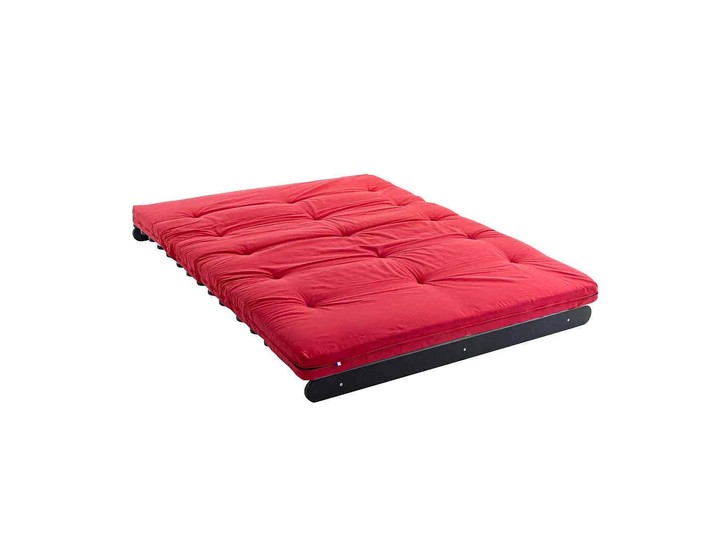 Matelas futon rouge coeur en latex 140x200