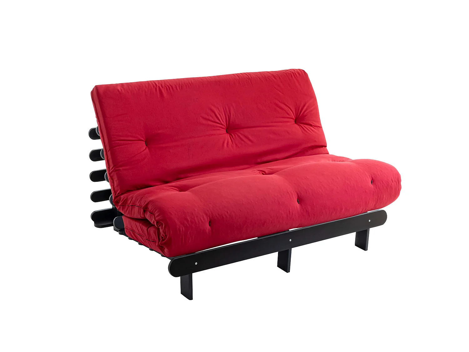 Matelas futon rouge coeur en latex 90X200