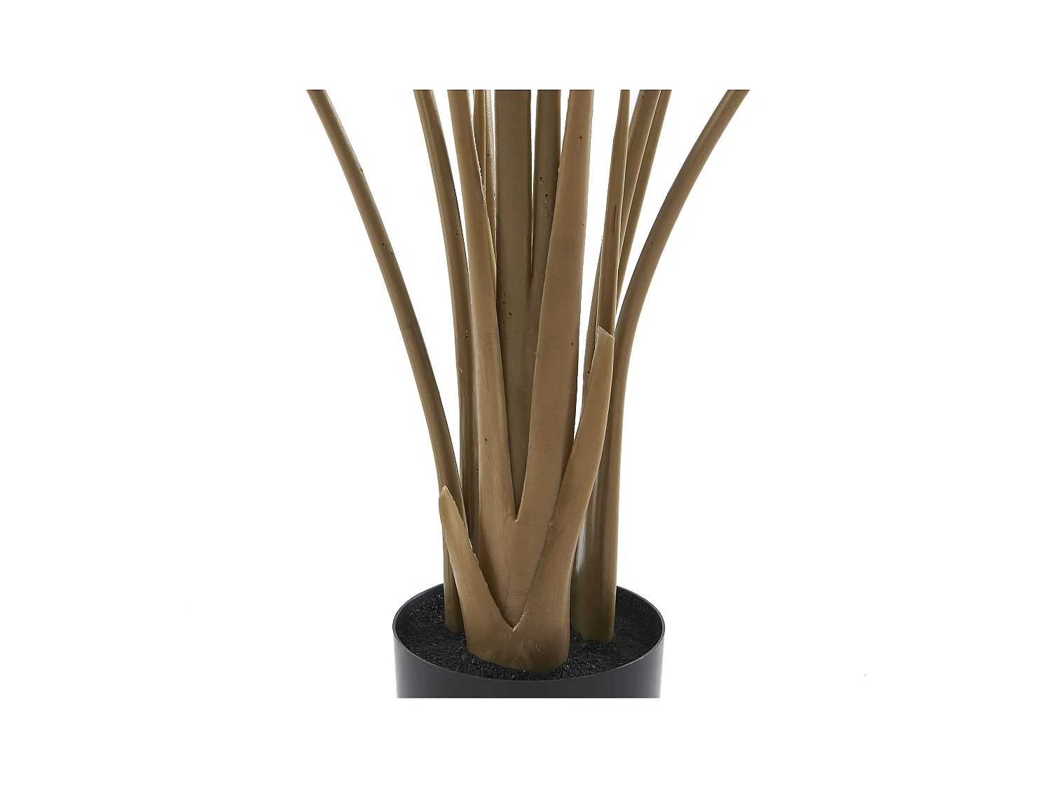 Árbol artificial de plátano con maceta - Alt. 160 cm - Dorado - NENDAZ