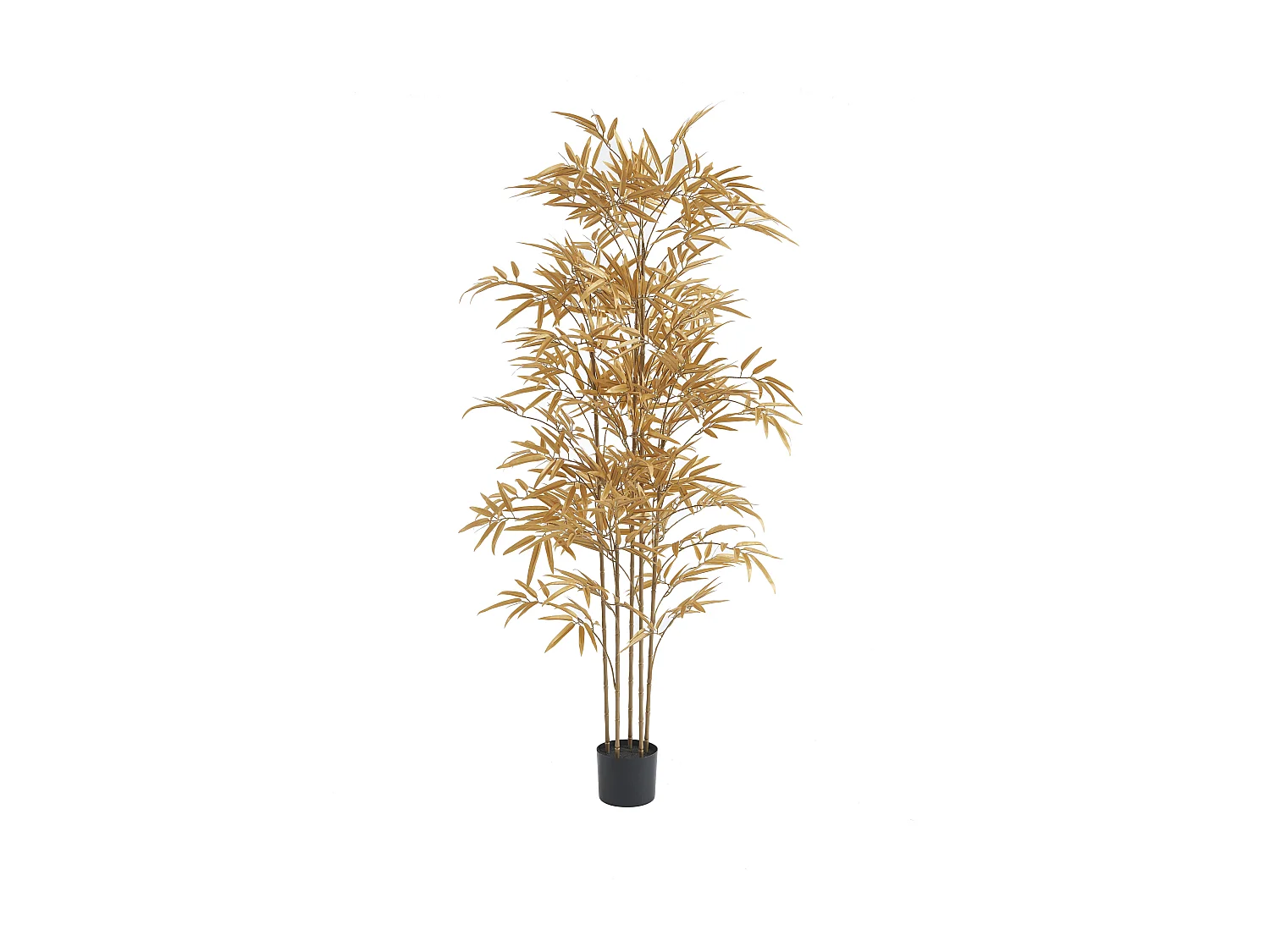 Árvore artificial bambu A165 cm dourado - BAMBOUSERAIE