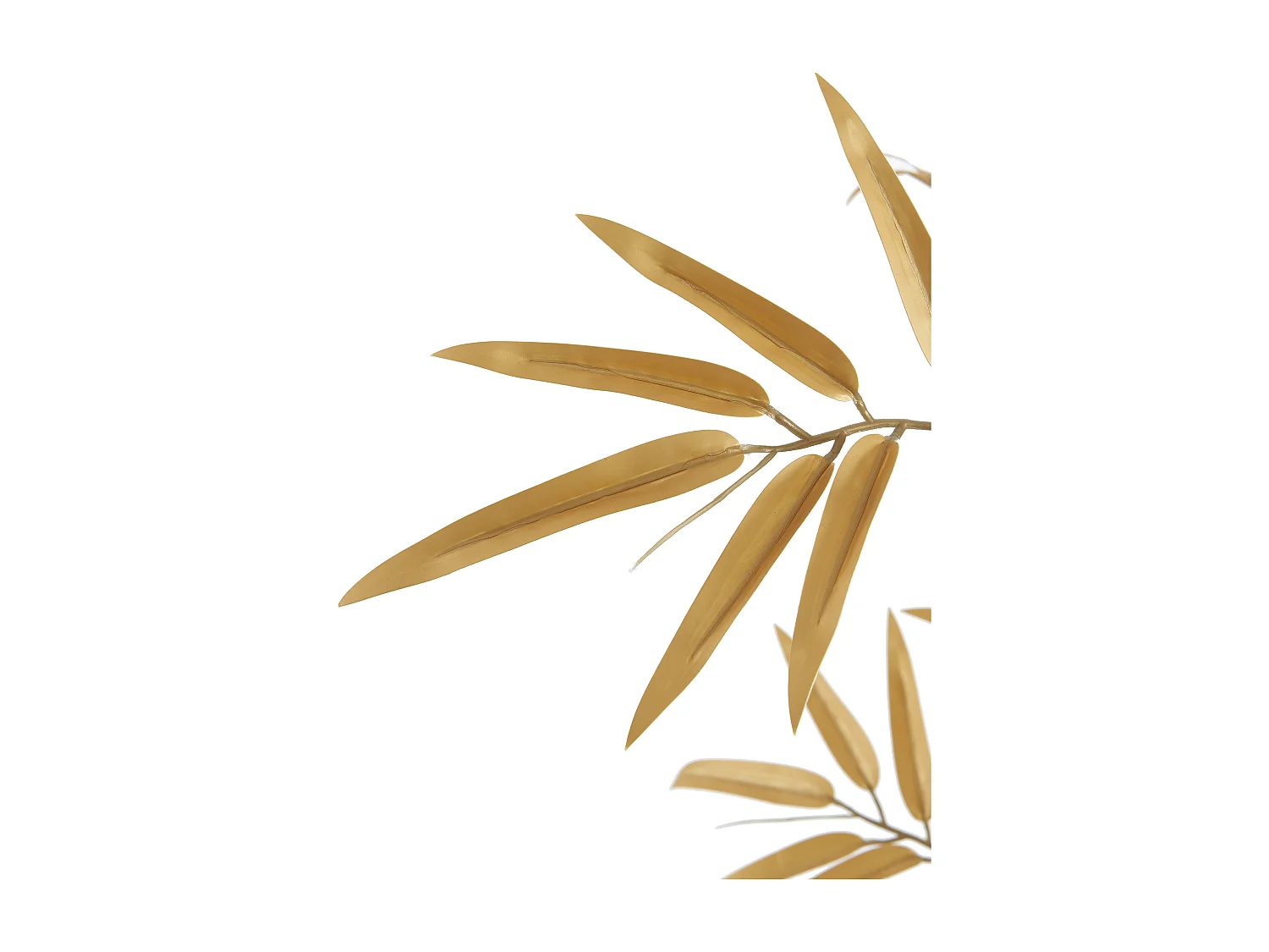 Árvore artificial bambu A165 cm dourado - BAMBOUSERAIE