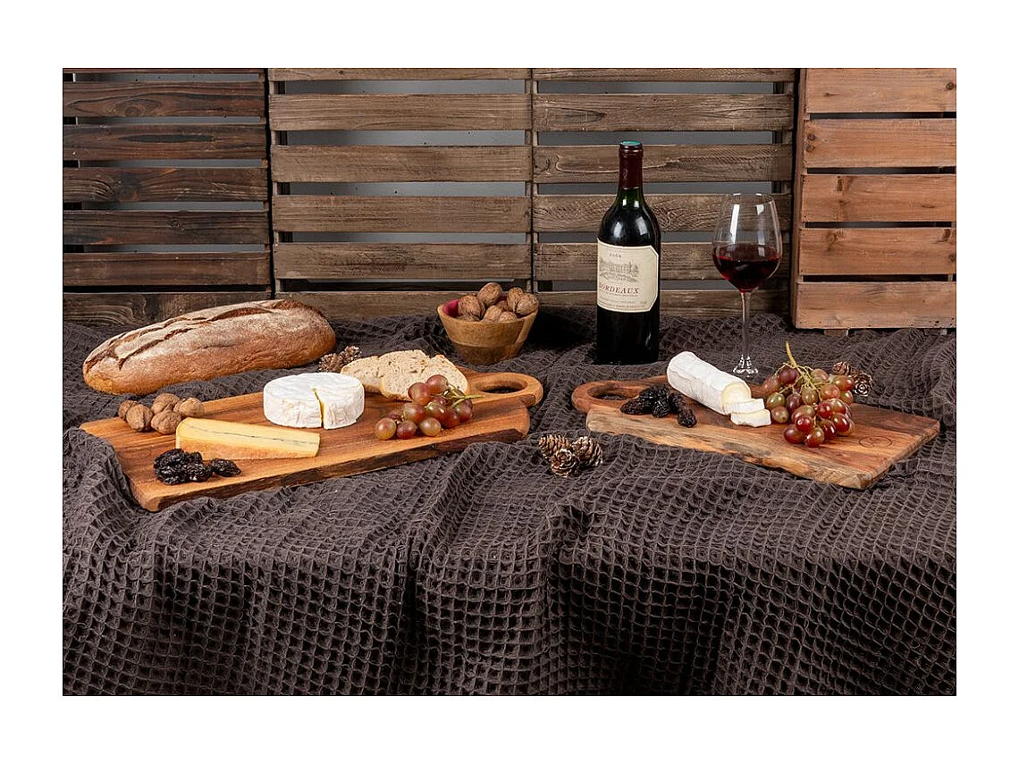 Planche à découper en acacia huilé L 30 cm