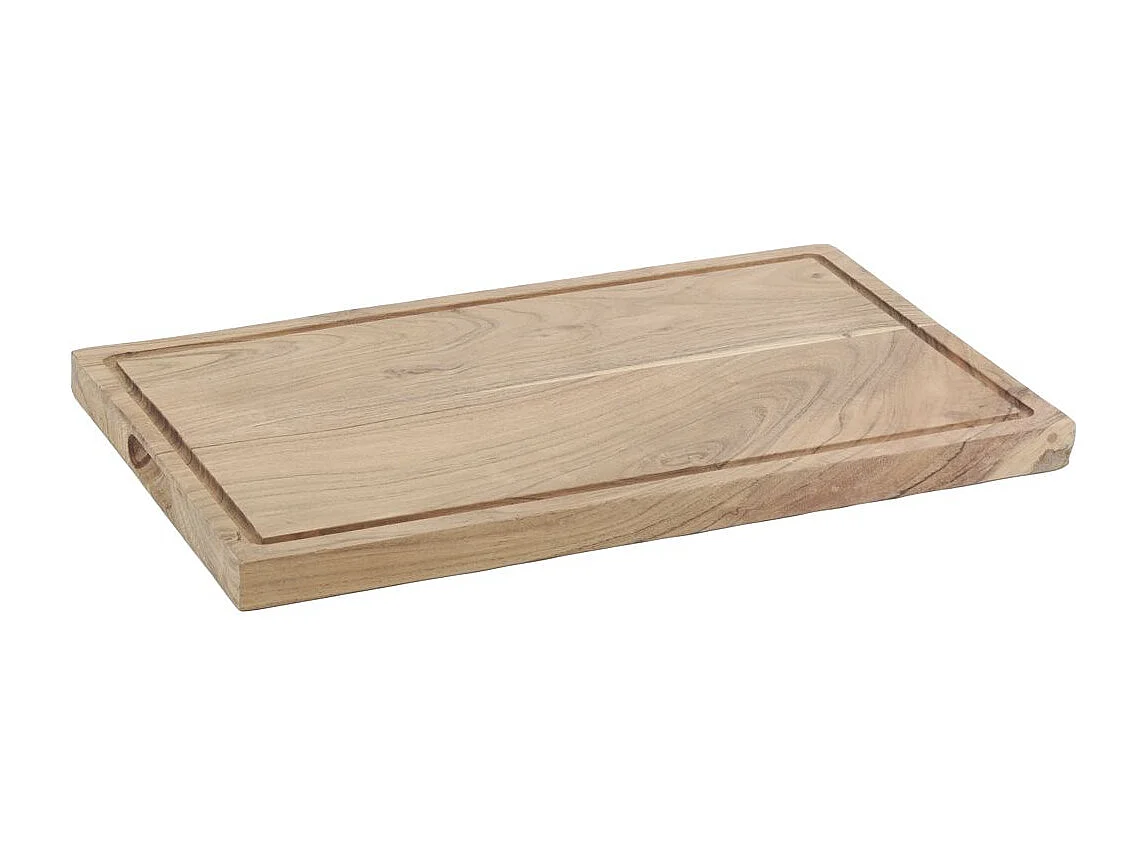 Planche à découper rectangulaire en acacia 50 x 30 x 3 cm