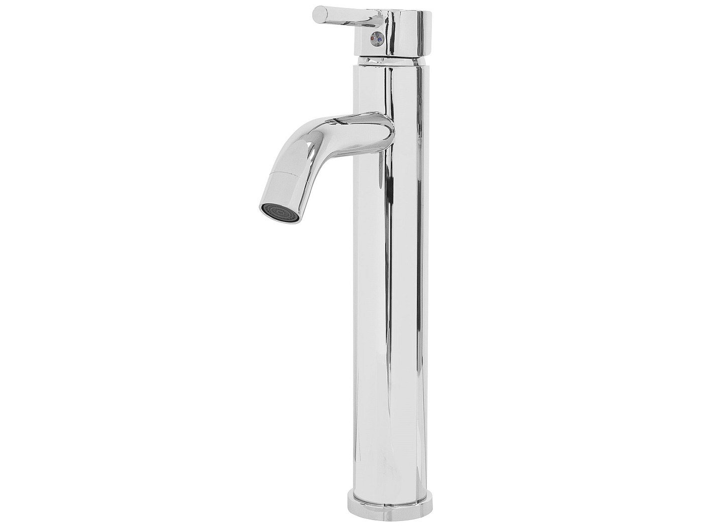 Miscelatore Lavabo Danska A Leva Singola – Design Danese In Ottone E Acciaio Inox 304 – Finitura Satinata