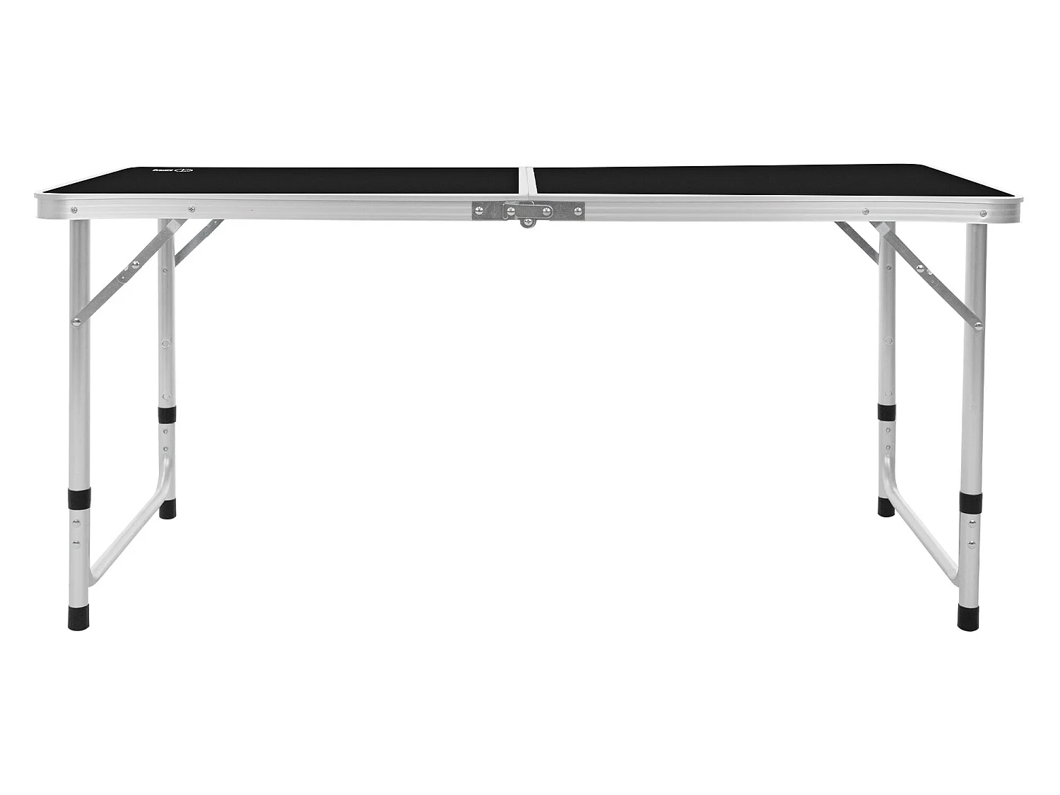 Mesa plegable Mesa de camping Mesa de jardín con asa de transporte Aluminio 120x