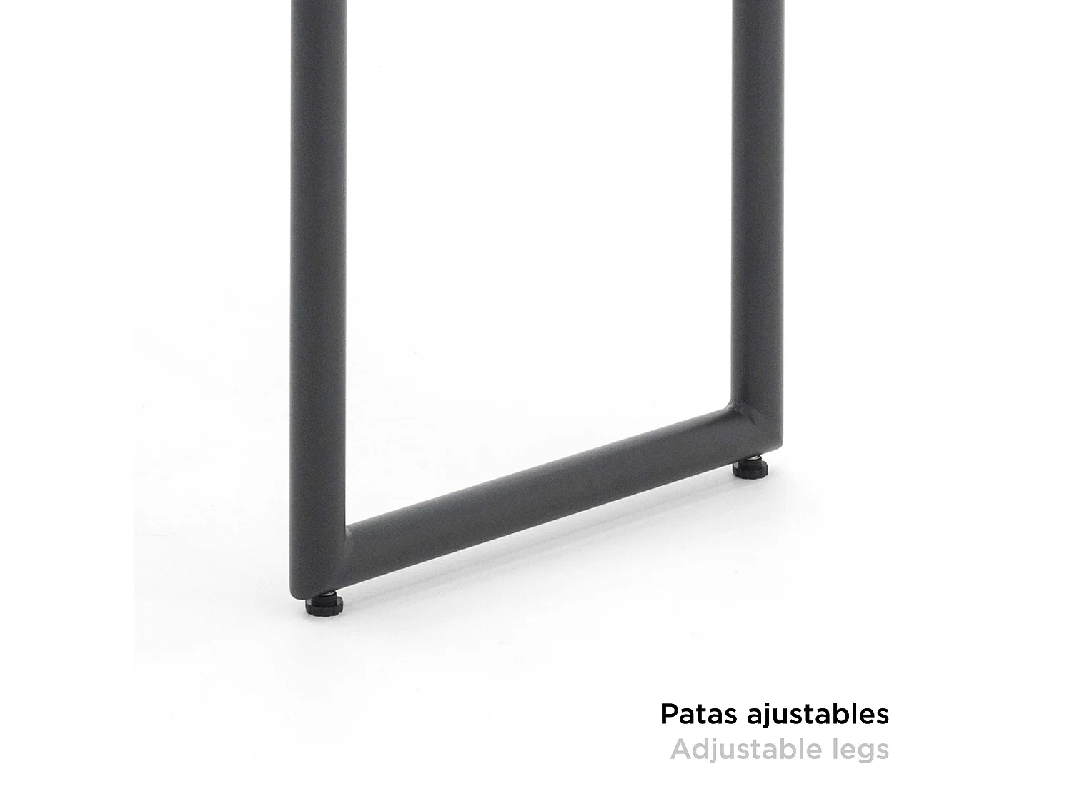 Console pour Intérieur et Extérieur Chillvert Livorno 138x43x75 cm Plateau en Aluminium Haute Résistance Gris Anthracite