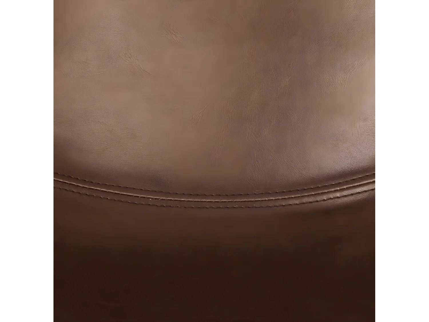 Lot de 2 tabourets en Métal coloris marron - longueur 104,50 x profondeur 50 x hauteur 49 cm