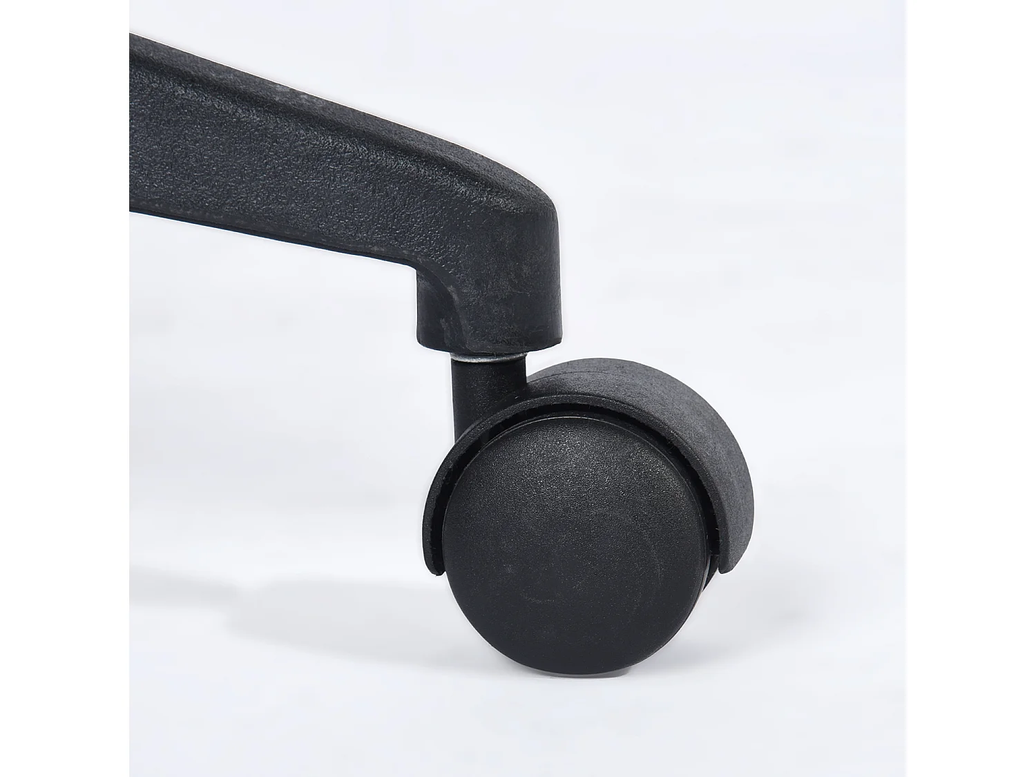 Chaise de bureau pivotant H79-89cm style industriel en tissu