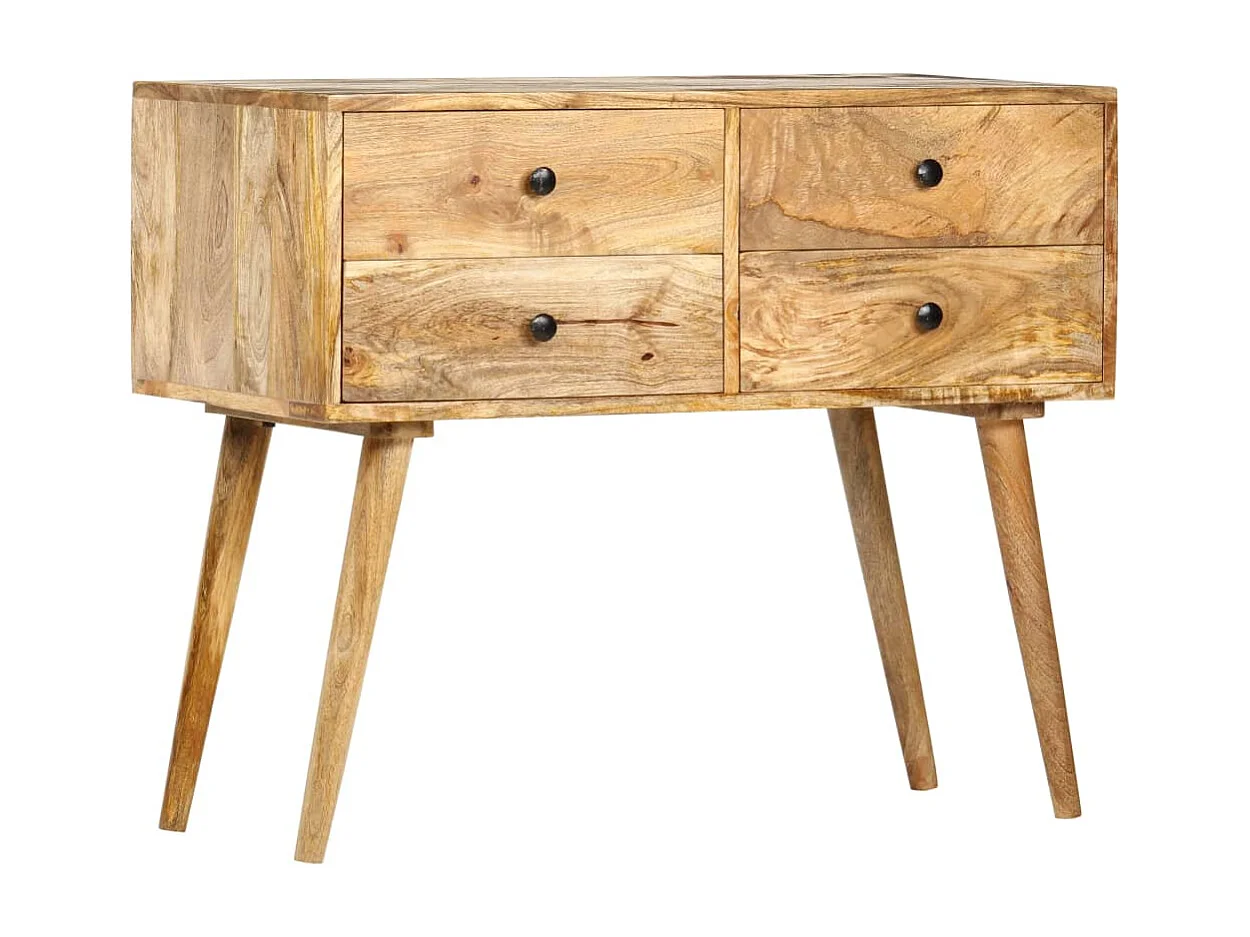 Sideboard 85 x 40 x 71 cm Massivholz Mango