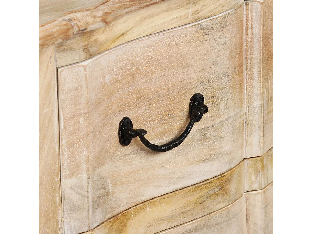 Buffet Bois de manguier solide 200x40x90 cm