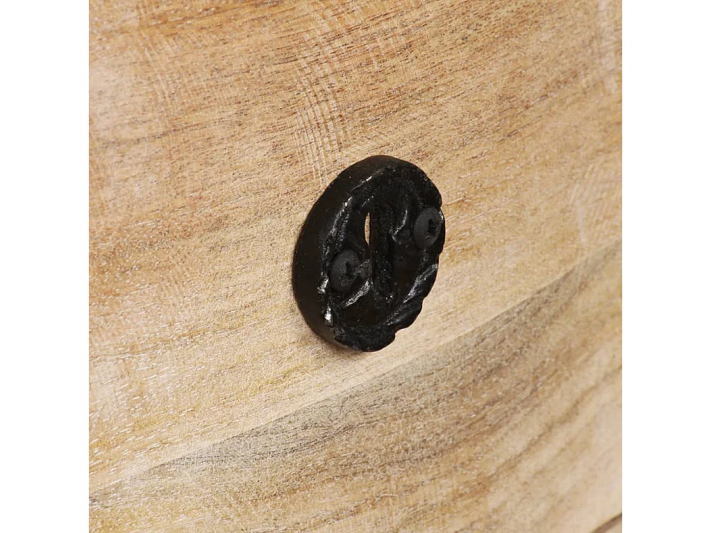 Buffet Bois de manguier solide 200x40x90 cm