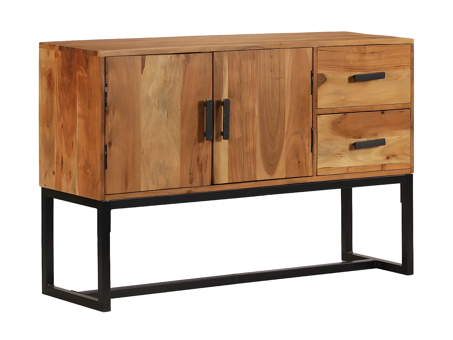 Buffet Marron 110x30x70 cm Bois d'acacia solide