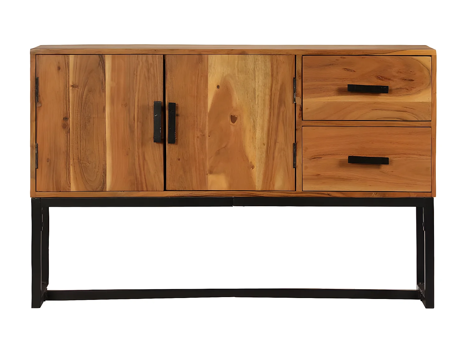 Buffet Marron 110x30x70 cm Bois d'acacia solide