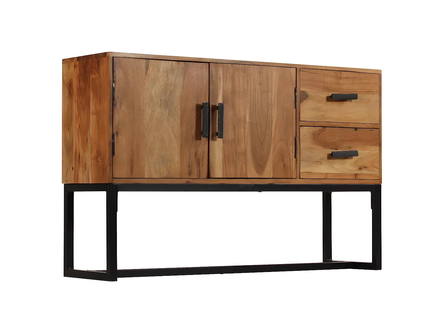 Buffet Marron 110x30x70 cm Bois d'acacia solide