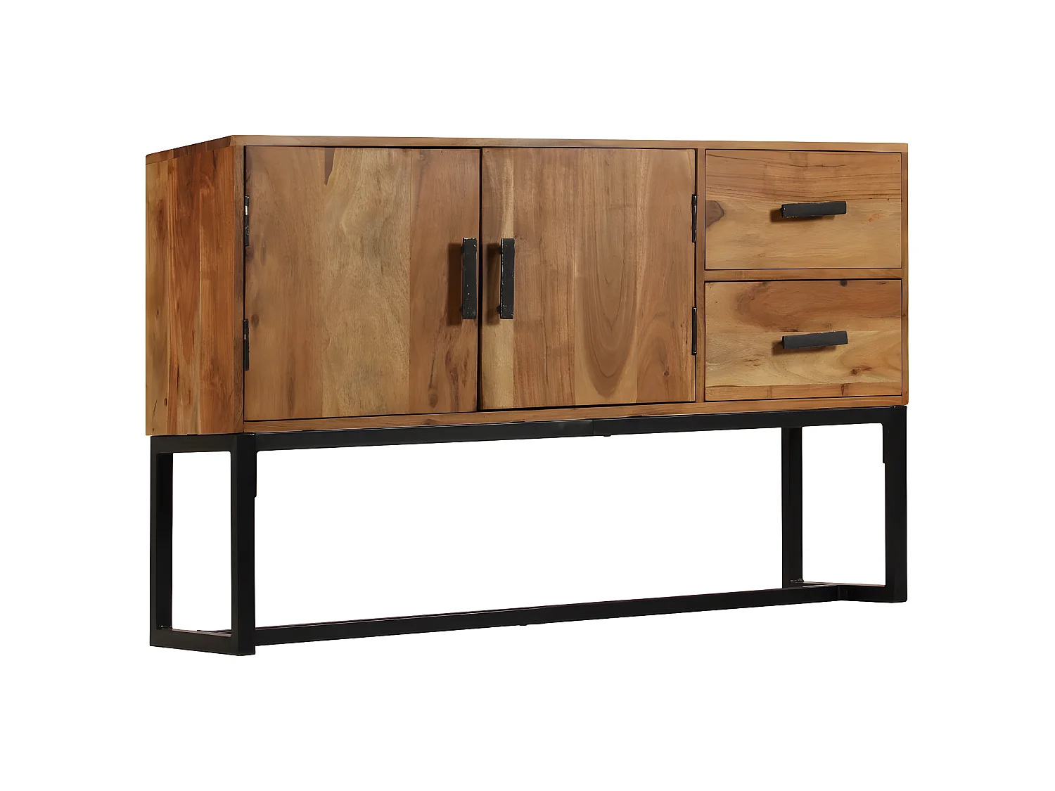 Buffet Marron 110x30x70 cm Bois d'acacia solide