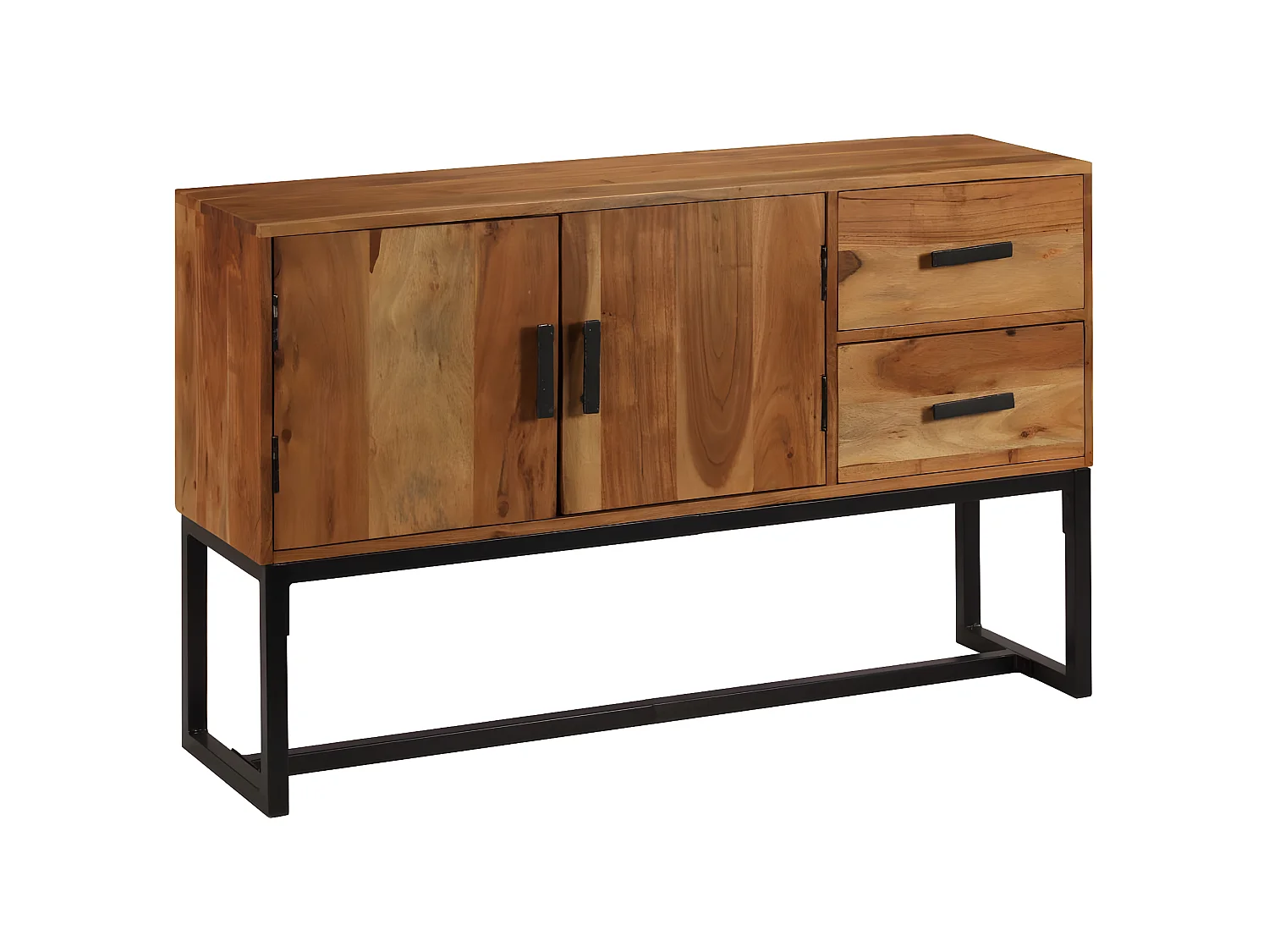 Buffet Marron 110x30x70 cm Bois d'acacia solide