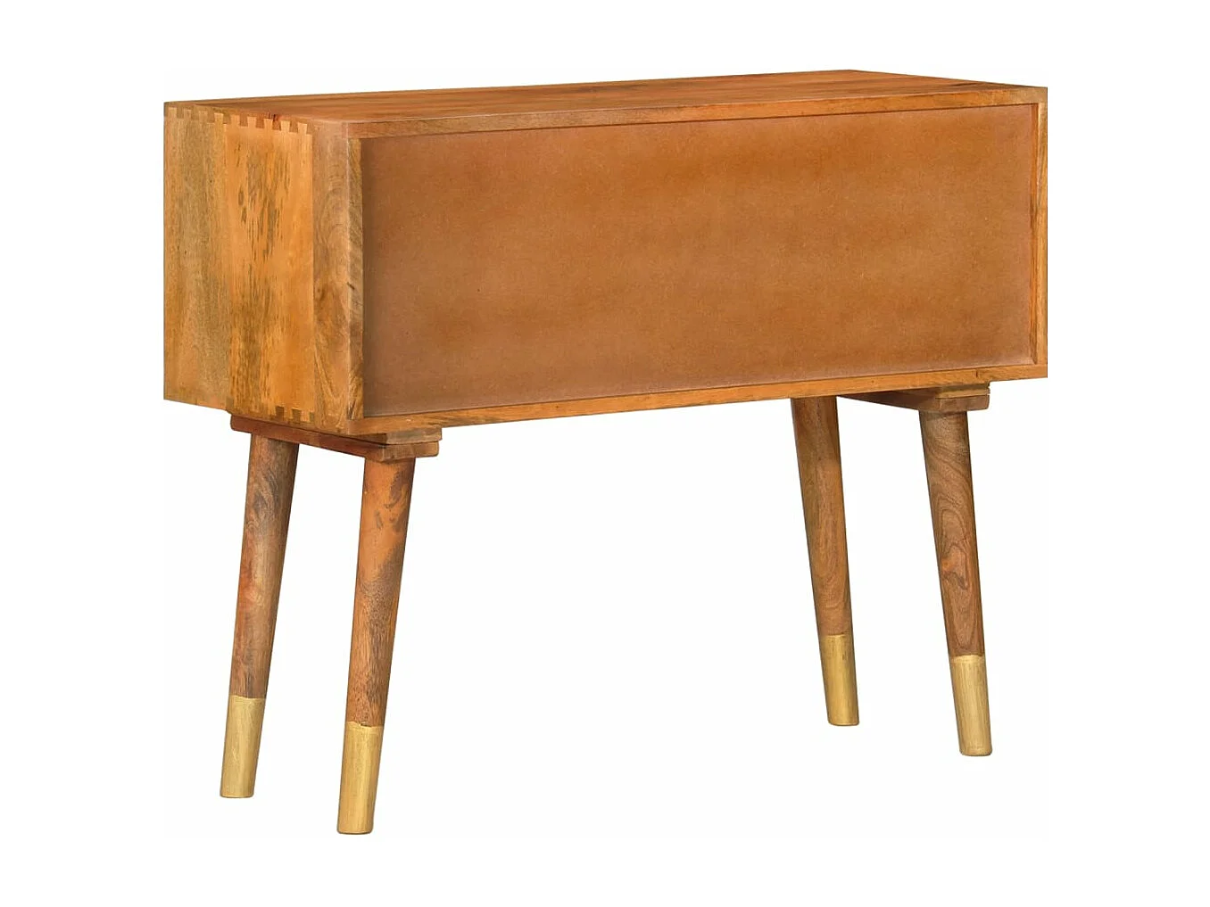 Credenza 85x40x70 cm in Legno Massello di Mango