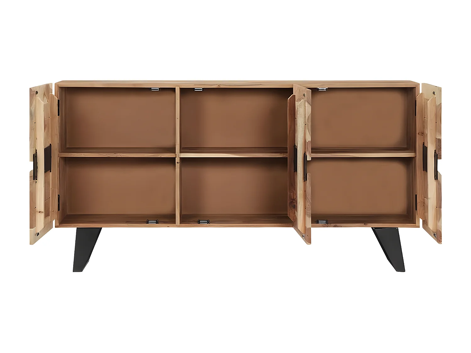 Buffet 150x40x79 cm Bois d'acacia massif