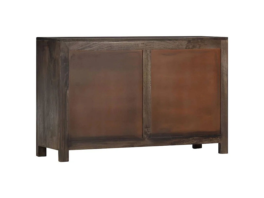 Aparador con diseño tallado madera maciza de mango 110x35x70 cm