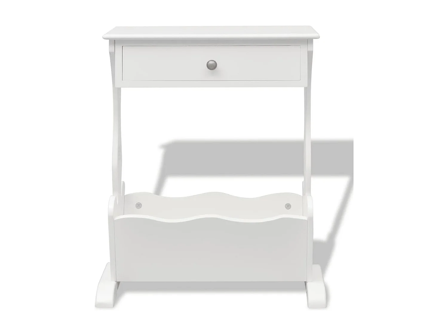 Revistero Melrose blanco