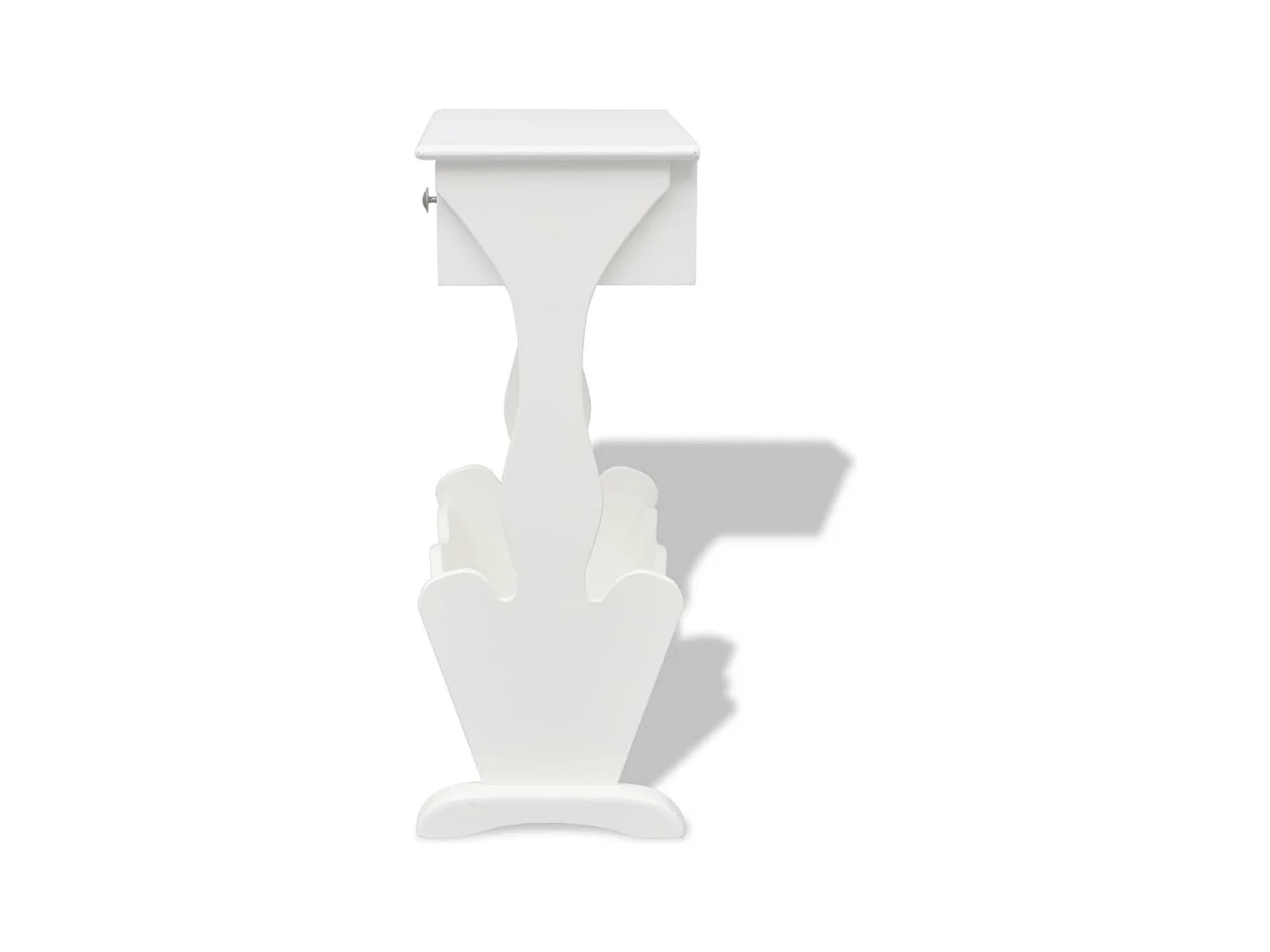 Revistero Melrose blanco