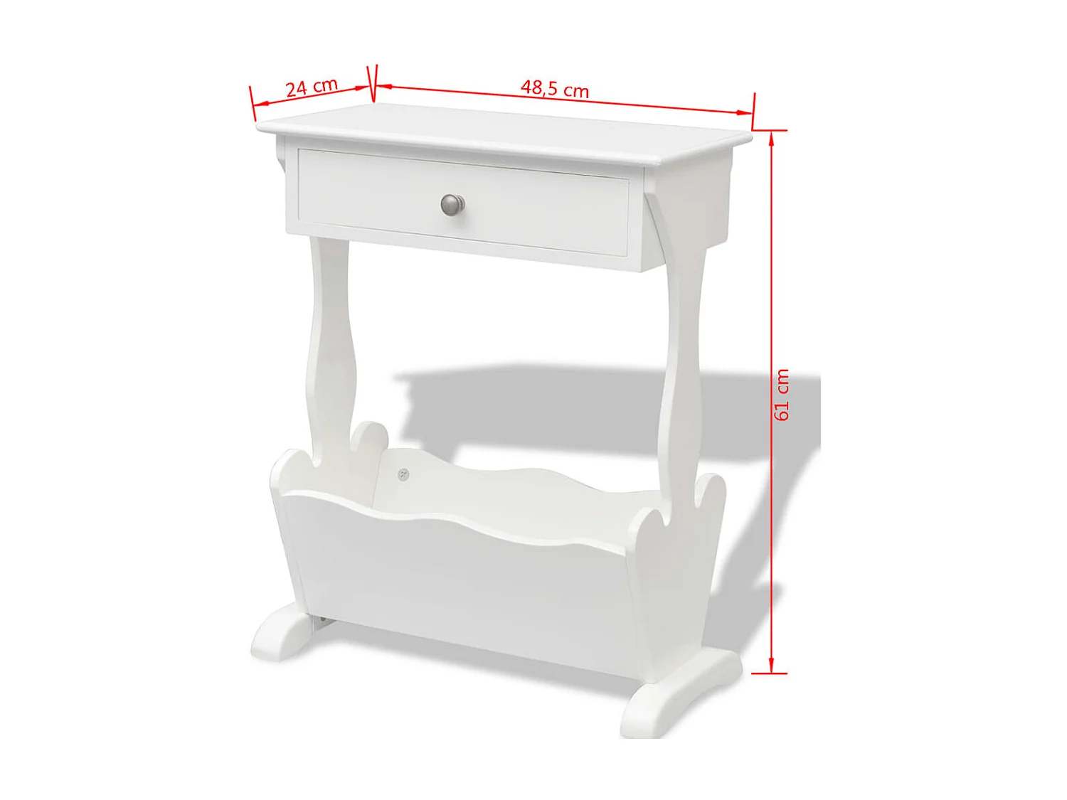 Portariviste Melrose Bianco