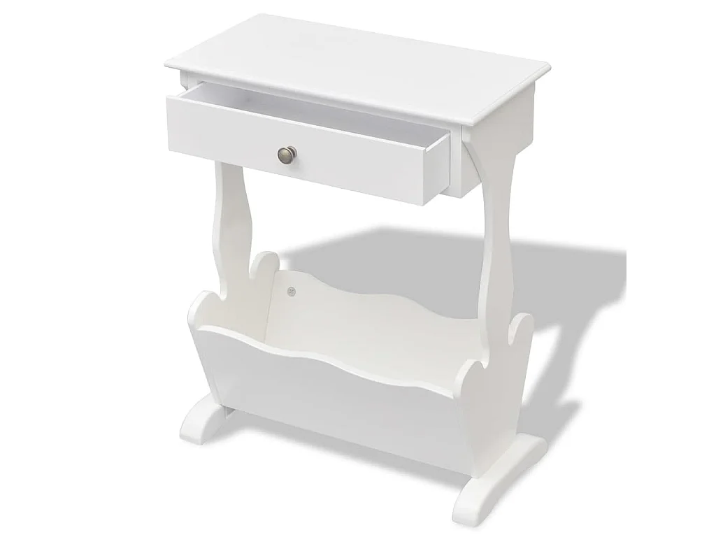 Porte-revues Melrose Blanc