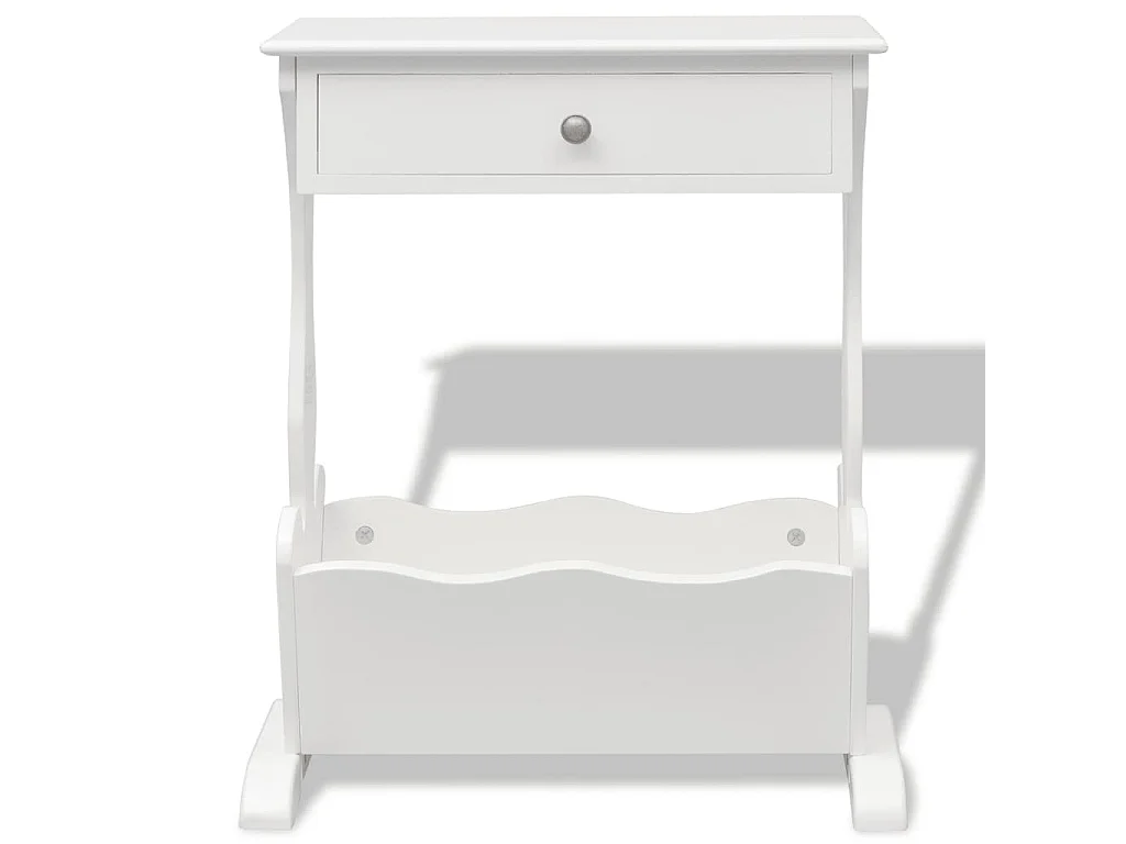 Porte-revues Melrose Blanc
