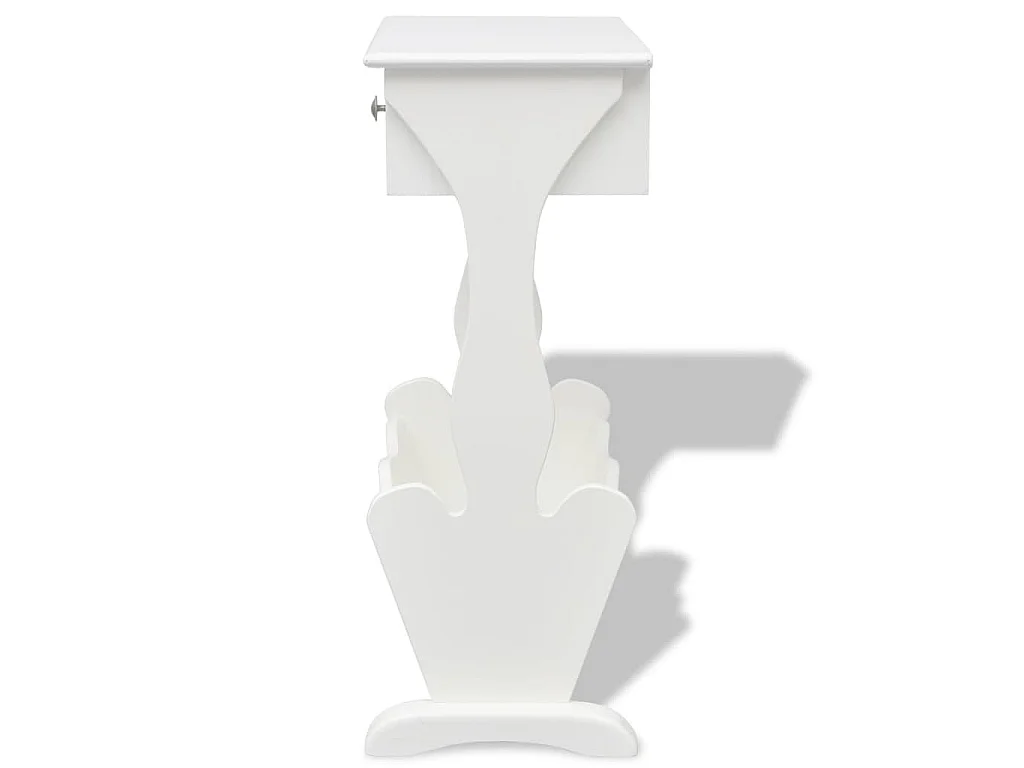 Porte-revues Melrose Blanc