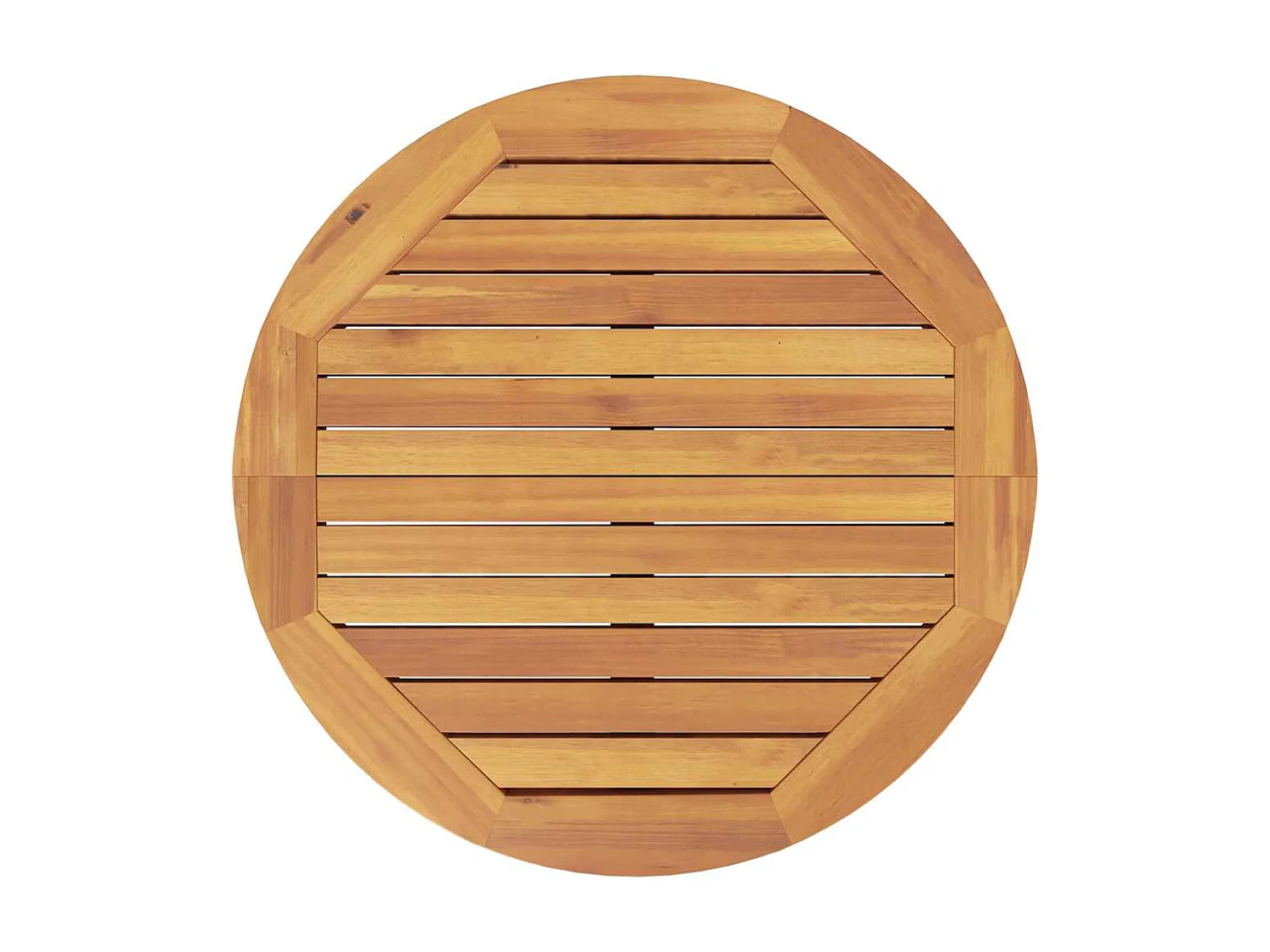 Tavolo da Bar da Giardino Ø60x105 cm Legno Massello di Acacia