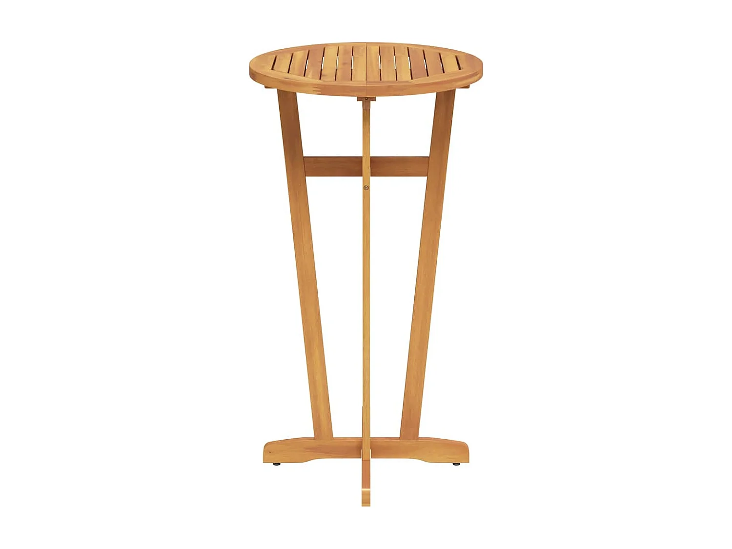 Table de bar de jardin Ø60x105 cm Bois d'acacia solide