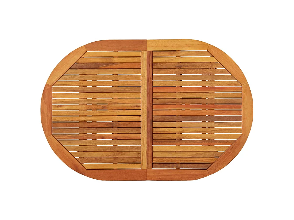 Table de jardin 200x100x75 cm Bois d'eucalyptus solide