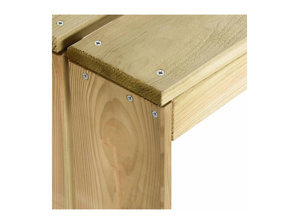 Table de bar 100x60x110 cm Bois de pin imprégné