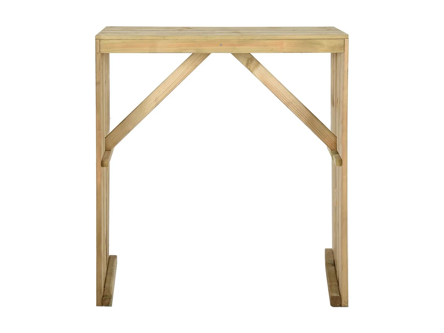 Mesa de bar 100x60x110 cm pinho impregnado