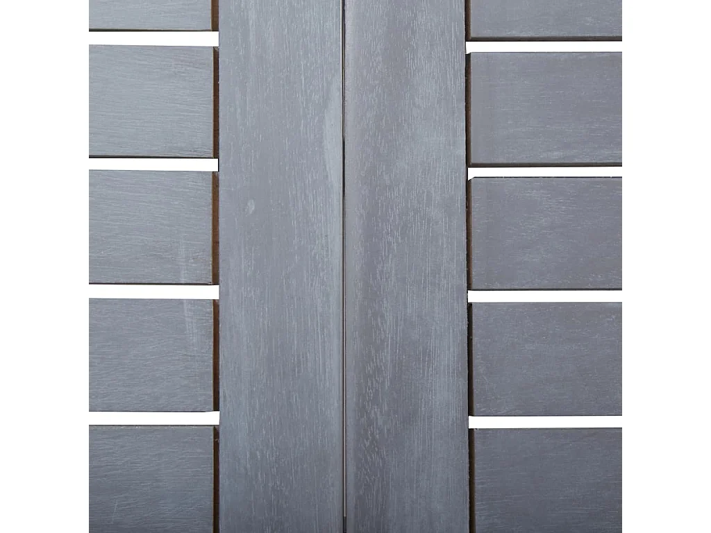 Tuintafel 120x70x74 cm massief acaciahout grijs