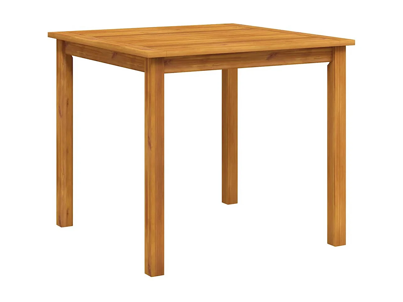 Tavolo da Giardino 85x85x74 cm in Legno Massello di Acacia