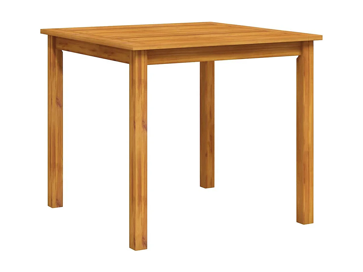 Table de jardin 85x85x74 cm Bois d'acacia massif
