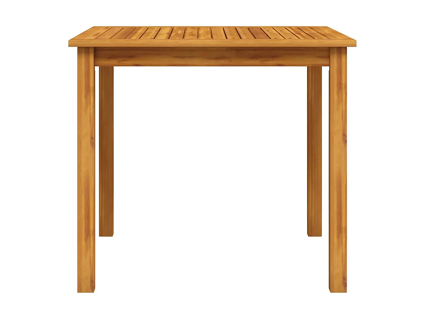 Table de jardin 85x85x74 cm Bois d'acacia massif