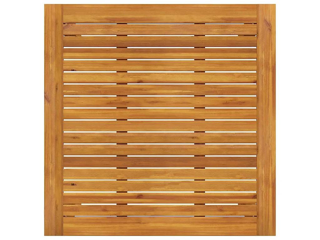 Table de jardin 85x85x74 cm Bois d'acacia massif