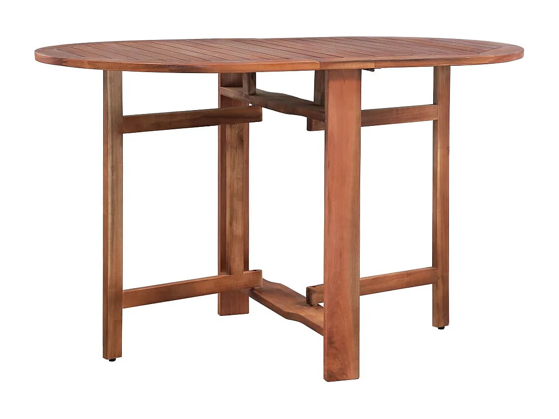 Mesa de jardim 120x70x74 cm madeira de acácia maciça