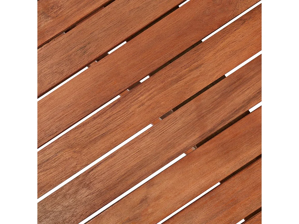 Table de jardin 120x70x74 cm Bois d'acacia massif