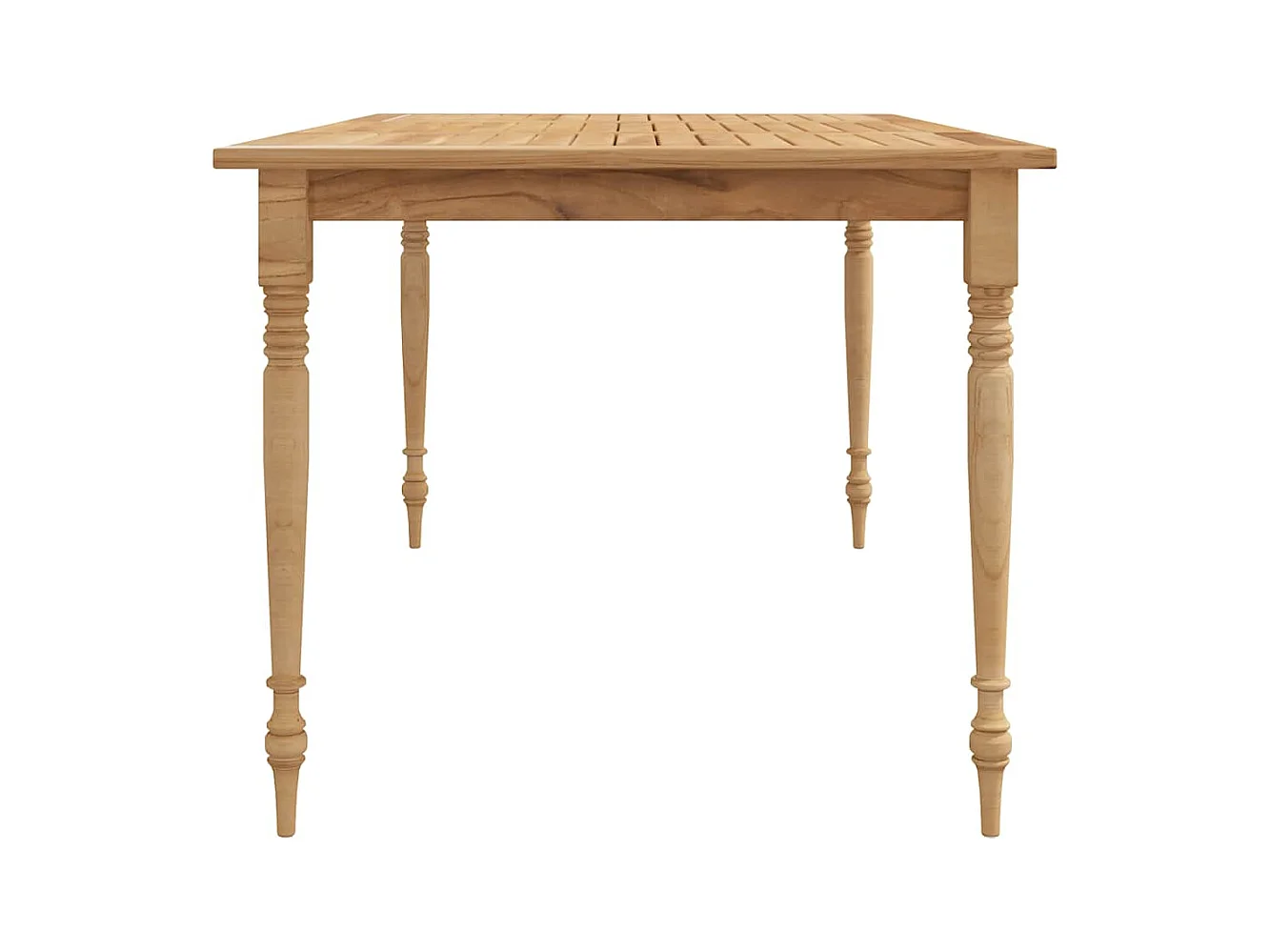 Table Batavia 150x90x75 cm Bois de teck solide
