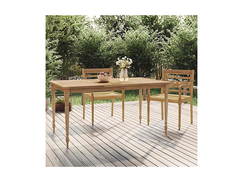 Table de bar 90x65x105 cm Bois de teck solide