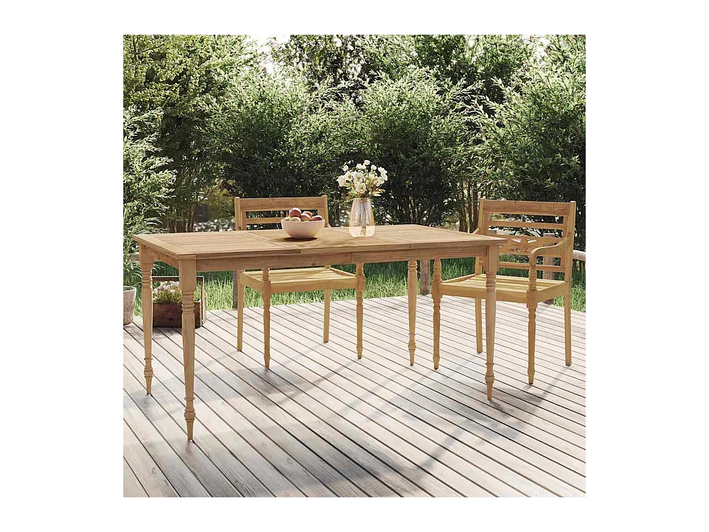 Table de bar 90x65x105 cm Bois de teck solide