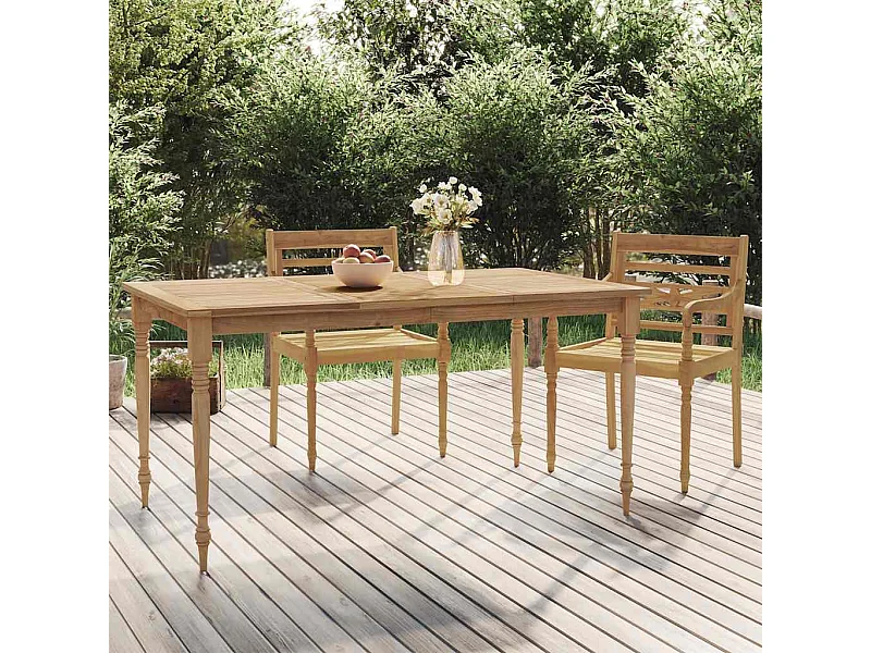 Table de bar 90x65x105 cm Bois de teck solide