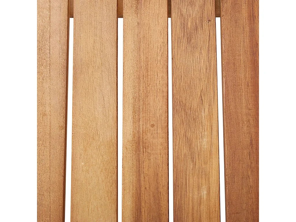 Tavolo da Giardino 110x67x74 cm in Legno Massello di Acacia